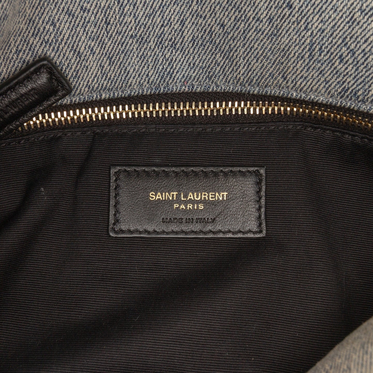 Saint Laurent LouLou Puffer Small in Denim Grigio – 2022 - Etoilux