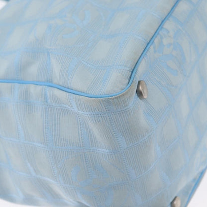 Chanel Travel Line Tote Media in Nylon – Blu Cielo - Etoilux
