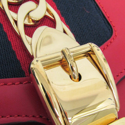 Gucci Sylvie – Leather Red – Medium - Etoilux