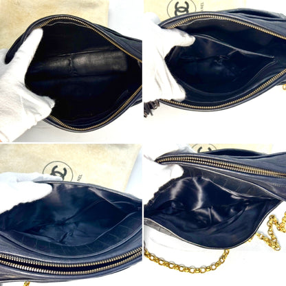 Chanel Mademoiselle Camera Bag – Agnello con logo CC - Etoilux