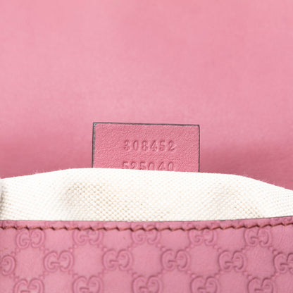Gucci Crossbody Microguccissima Pelle Rosa – 26,5 cm - Etoilux