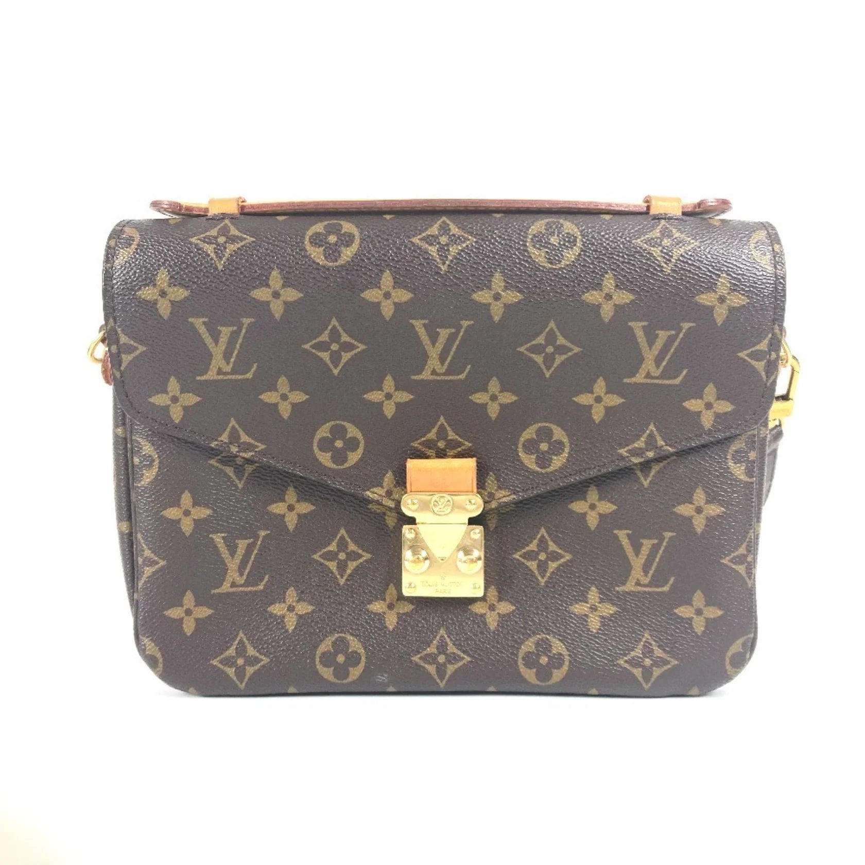 Louis Vuitton LOUIS VUITTON M40780 Monogram Metis MM Pochette, Borsa a spalla/Borsa a mano bidirezionale, Tela, Donna, Marrone - Etoilux
