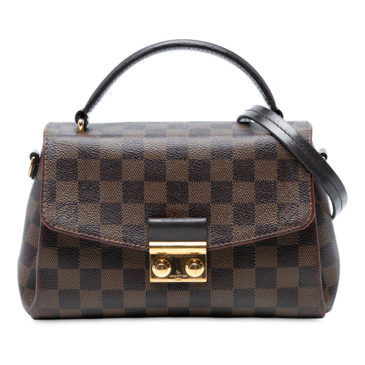 Louis Vuitton Croisette in tela Damier Ebene - Etoilux