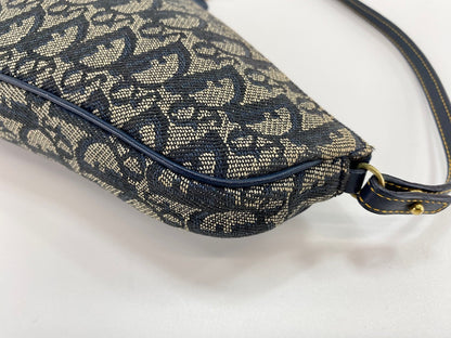 Dior Borsa in Tela Blu Navy - Etoilux