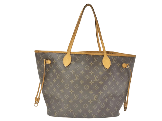 Louis Vuitton Neverfull MM Tela Monogram Marrone – Vintage - Etoilux