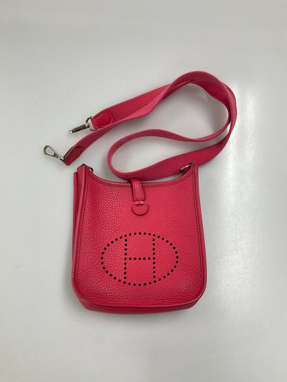 Hermès Evelyne TPM – Pelle Togo Rosa – A Stamp - Etoilux