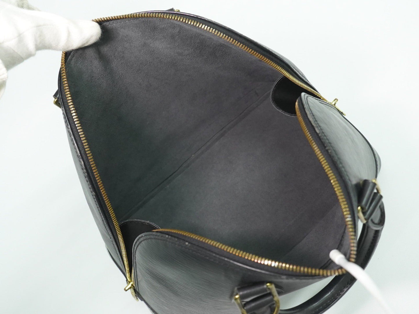 Louis Vuitton Alma MM – Pelle Épi Nera – Vintage 1996 - Etoilux
