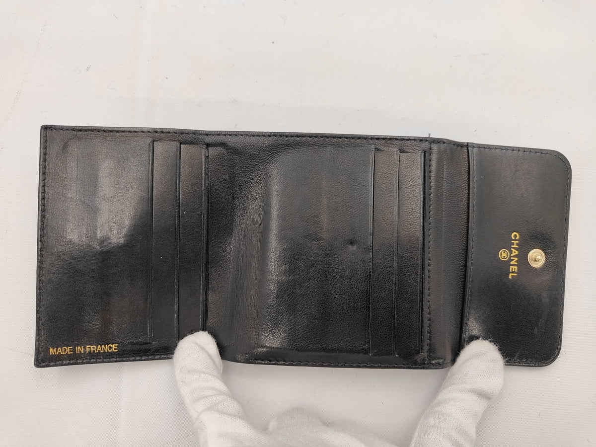 Chanel Portafoglio lungo logo CC
