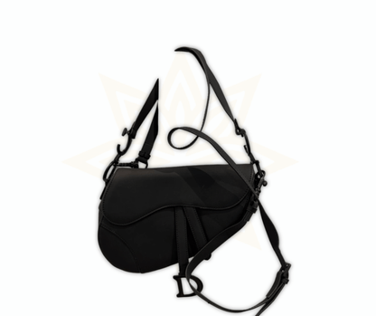 Dior Saddle Bag in pelle nera opaca – Made in Italy - Etoilux
