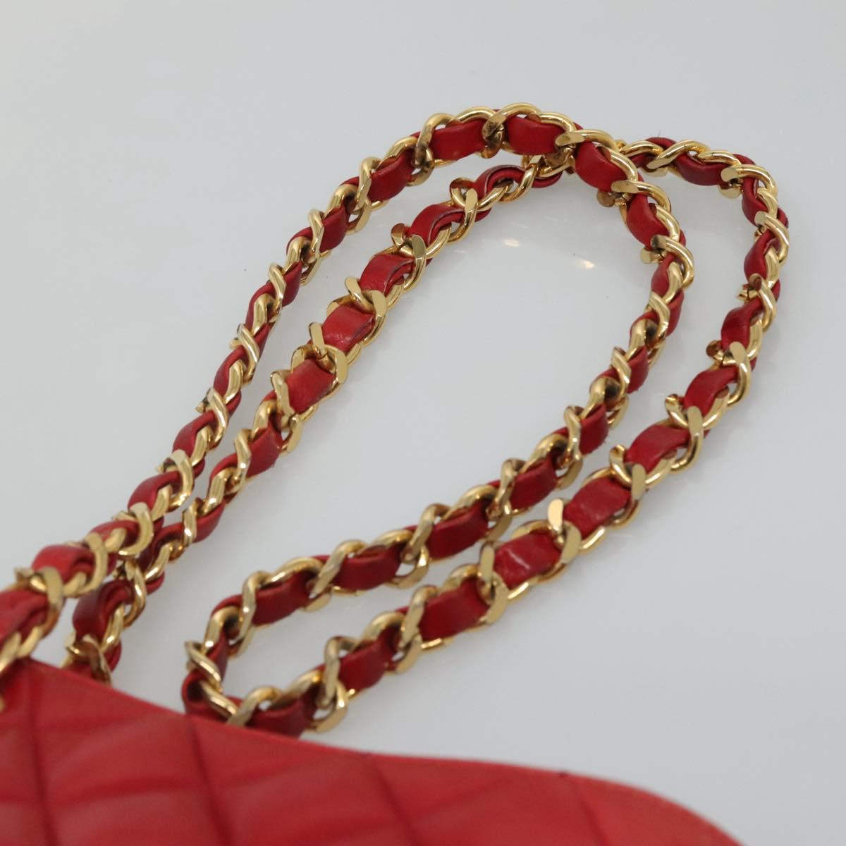 Chanel Vintage Tote Matelassé Agnello Rosso CC Charm Gold – Inizio Anni '80 yd36p7fozl - Etoilux