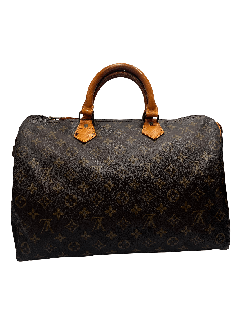 Louis Vuitton Speedy 35 Tela Monogram — Vintage Francia - Etoilux