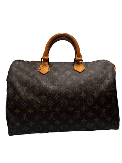 Louis Vuitton Speedy 35 Tela Monogram — Vintage Francia - Etoilux