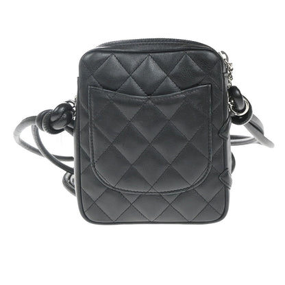 Chanel Cambon Pochette Pelle Trapuntata Nera – 12 cm - Etoilux