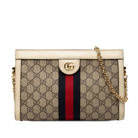 Gucci Ophidia – Borsa a Tracolla in GG Supreme con Web Stripe (2016–2018) - Etoilux