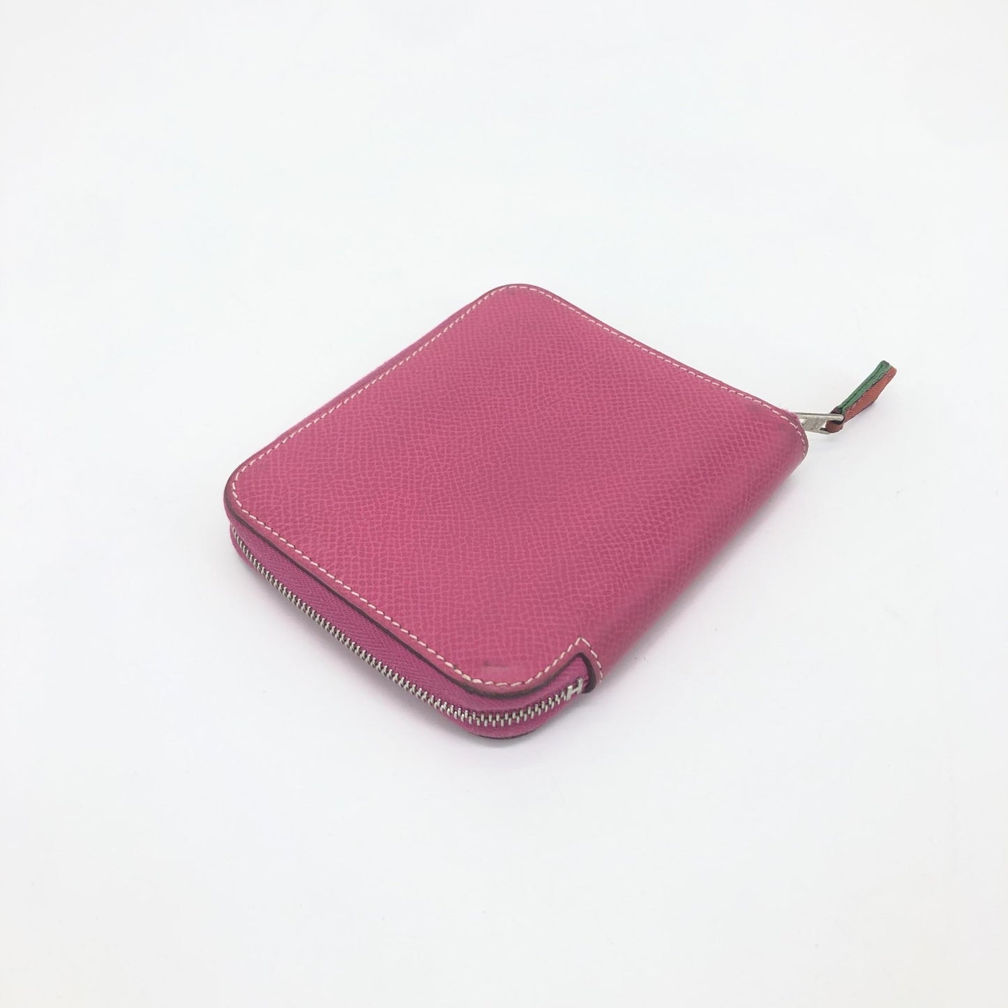 Hermès Azap Compact Silk'In Pelle Epsom Fucsia – 12 cm - Etoilux