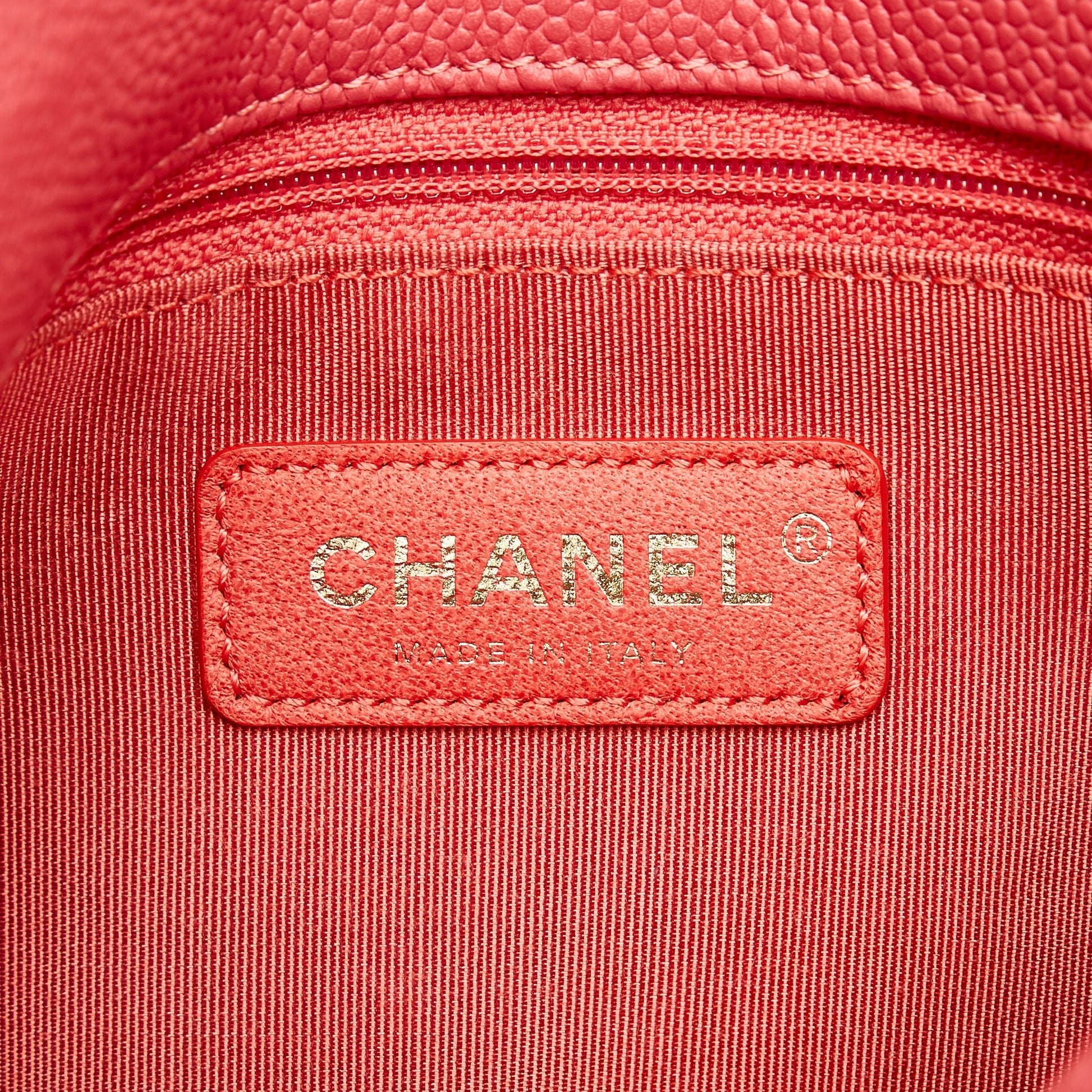 Chanel Small Flap Bag Caviar Rosa Hardware Gold 2019 – 20 cm (manico + tracolla) - Etoilux