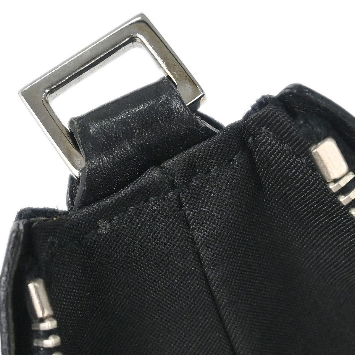 Gucci Vintage Hobo GG Canvas Nera con Manico Hardware Argentato – Misura Media - Etoilux