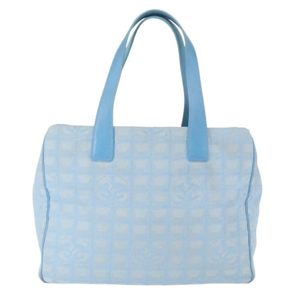 Chanel Travel Line Tote Media in Nylon – Blu Cielo - Etoilux