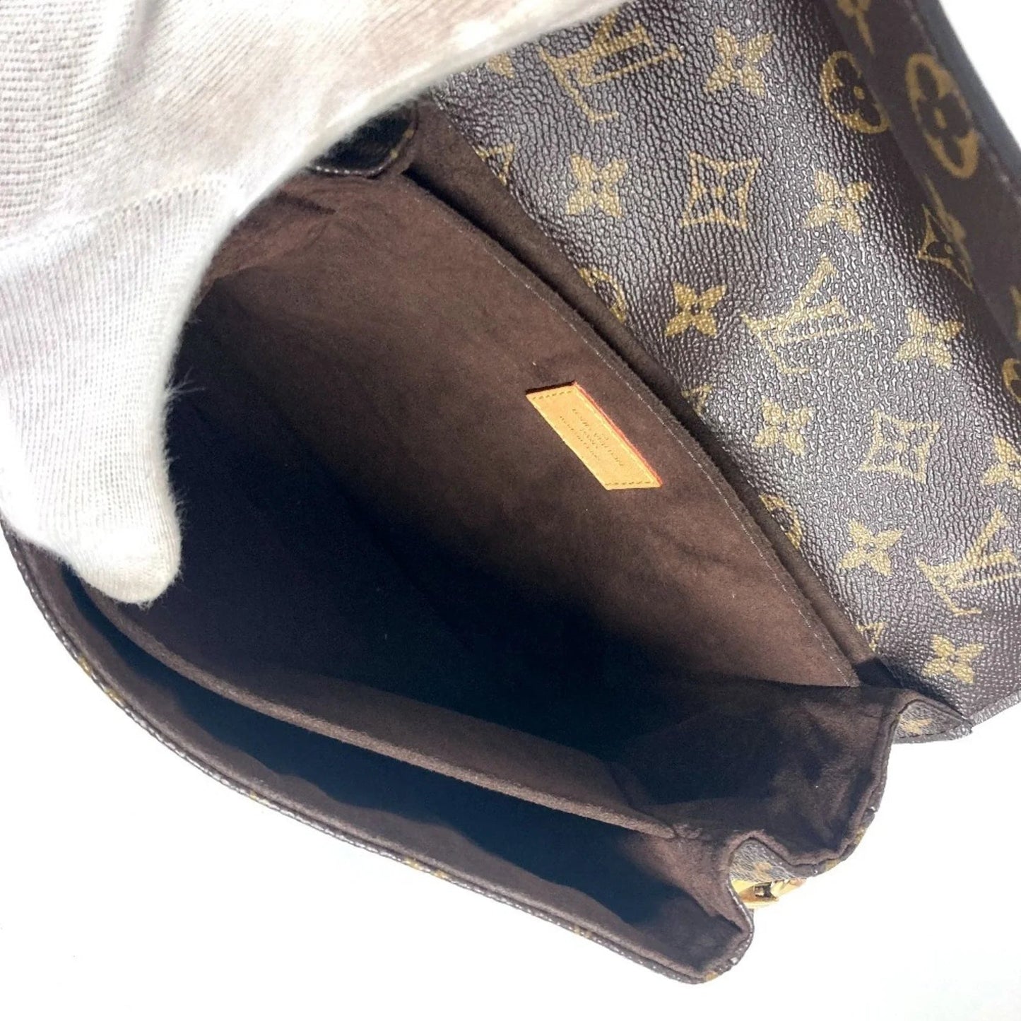 Louis Vuitton LOUIS VUITTON M40780 Monogram Metis MM Pochette, Borsa a spalla/Borsa a mano bidirezionale, Tela, Donna, Marrone - Etoilux