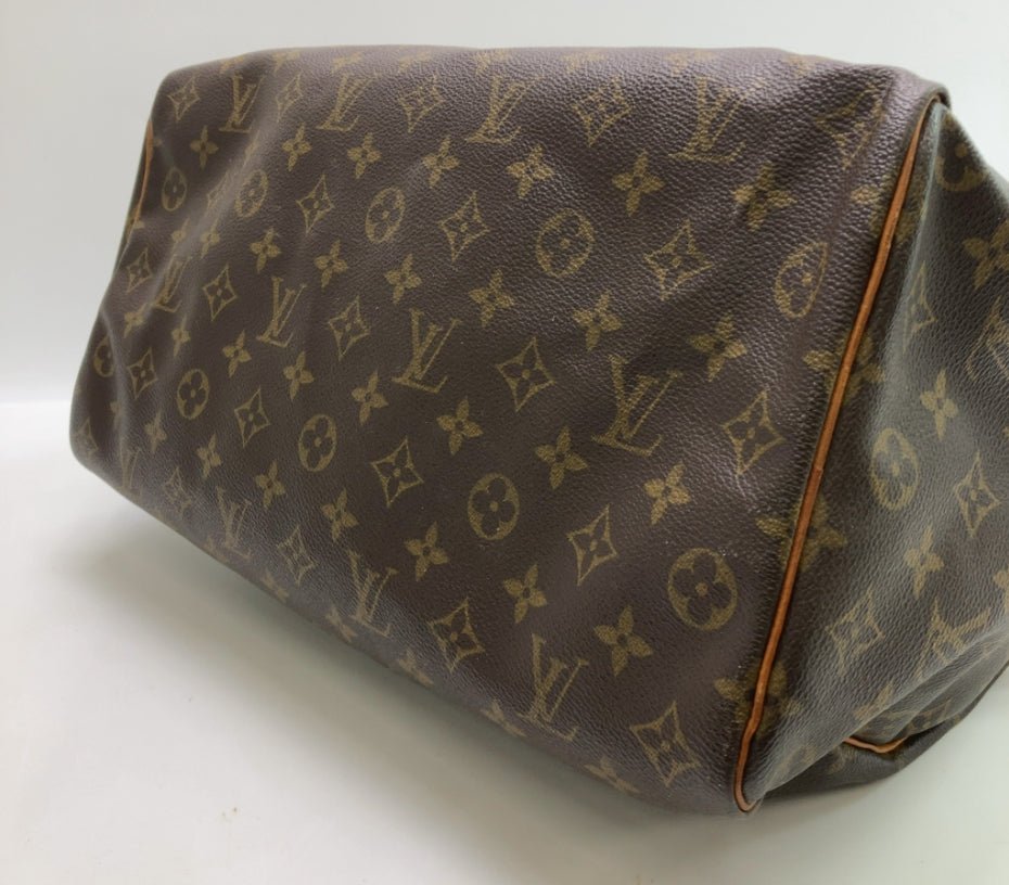 Louis Vuitton Speedy 35 Tela Monogram — Vintage Francia - Etoilux
