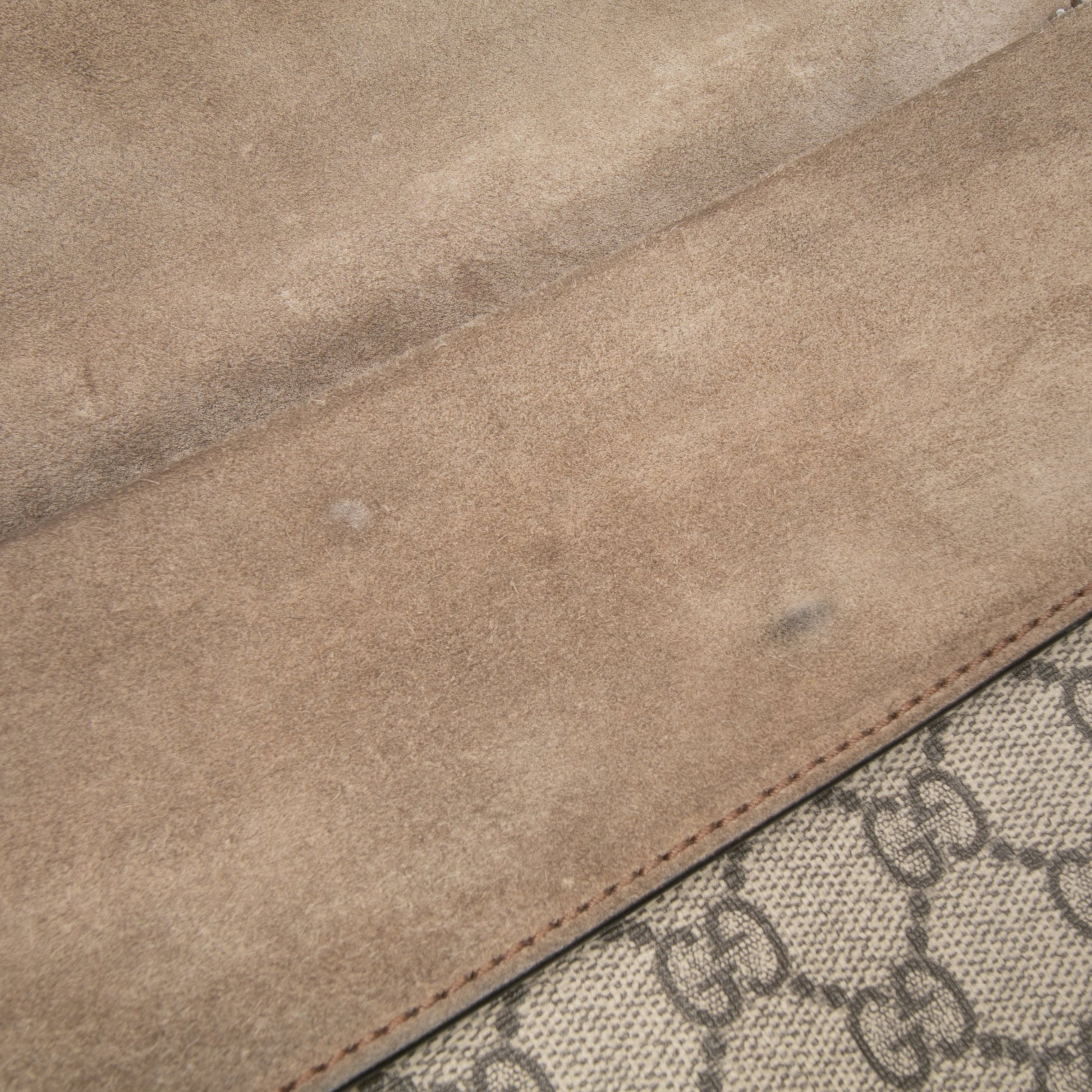 Gucci – Dionysus Medium in tela GG Supreme con finiture in suede – Marrone – 2016/2025 - Etoilux