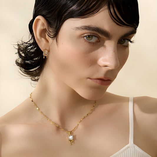 BEHI TIARA NECKLACE - Etoilux