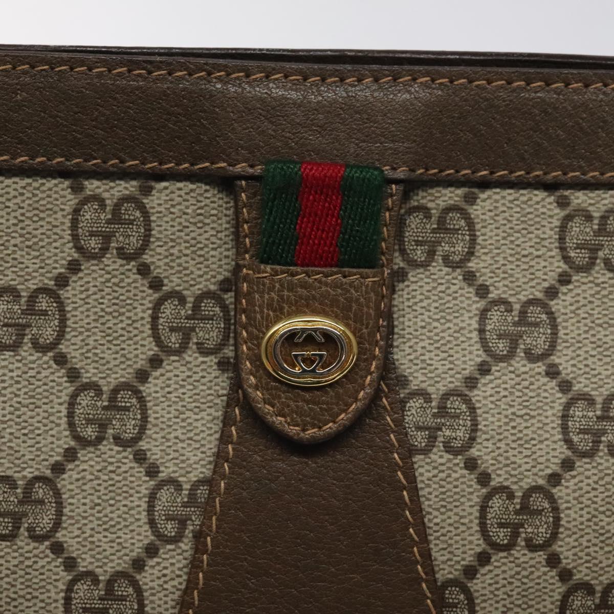 Gucci Pochette Vintage in tela GG Supreme con Web – Iconica & Unisex - Etoilux