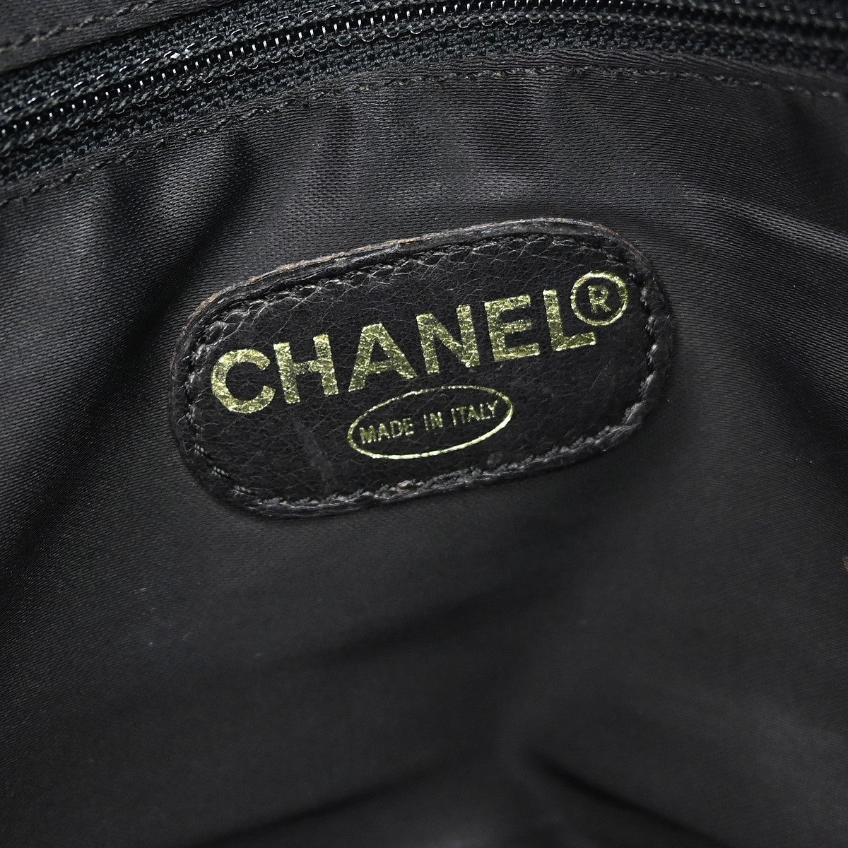 Chanel Borsa con catena e logo vintage - Etoilux