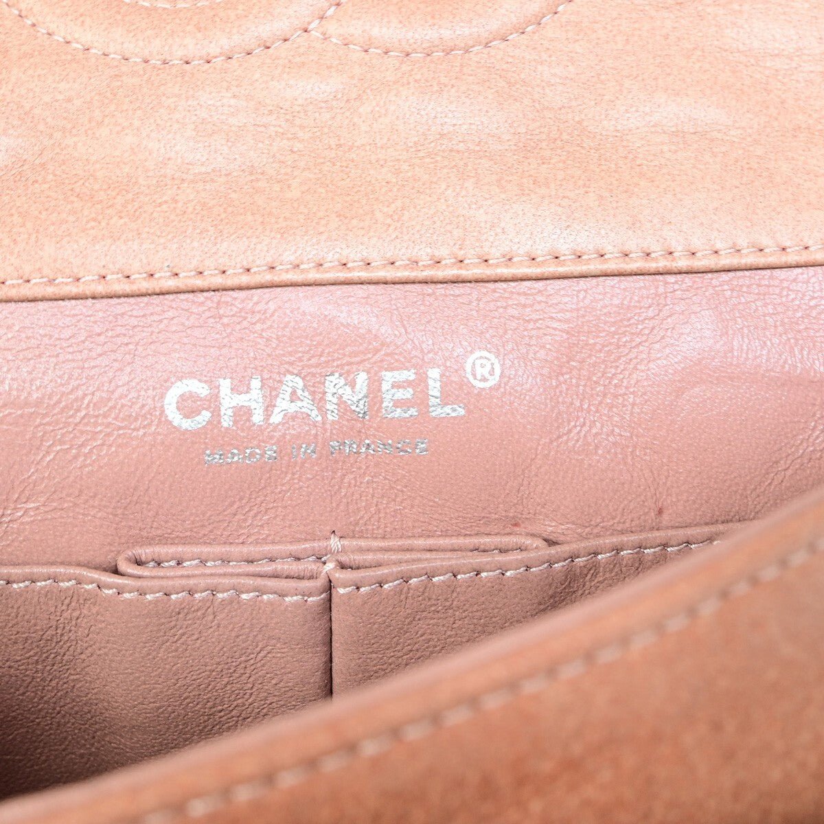 Chanel Classic Double Flap Medium in Pelle Rosa – Hardware Argento - Etoilux
