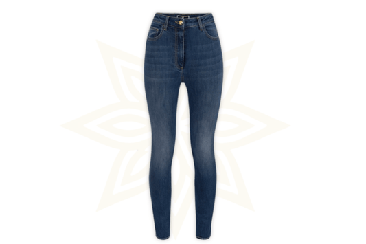 Jeans Skinny Vita Alta – Elisabetta Franchi - Etoilux