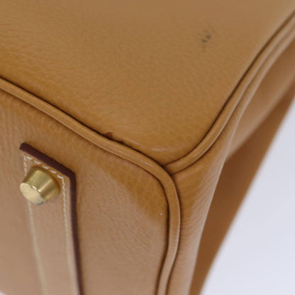 Hermès Birkin 35 in Pelle Beige – Oro Hardware - Etoilux