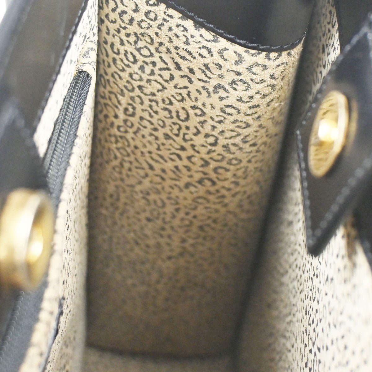 Cartier Panthère Tote Pelle Box Nera Hardware Oro – Vintage - Etoilux