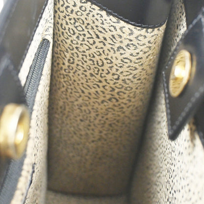 Cartier Panthère Tote Pelle Box Nera Hardware Oro – Vintage - Etoilux