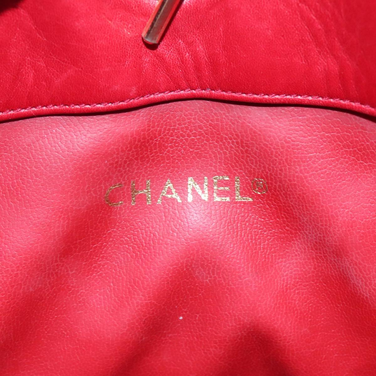 Chanel Vintage Tote Matelassé Agnello Rosso CC Charm Gold – Inizio Anni '80 yd36p7fozl - Etoilux