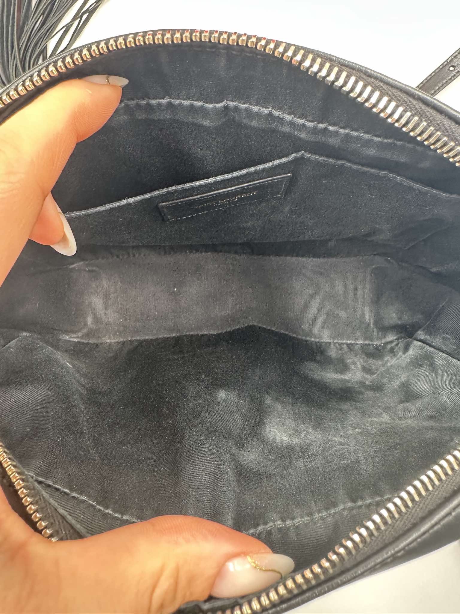 Saint Laurent Lou Camera Bag Pelle Nera Matelassé – Medium - Etoilux