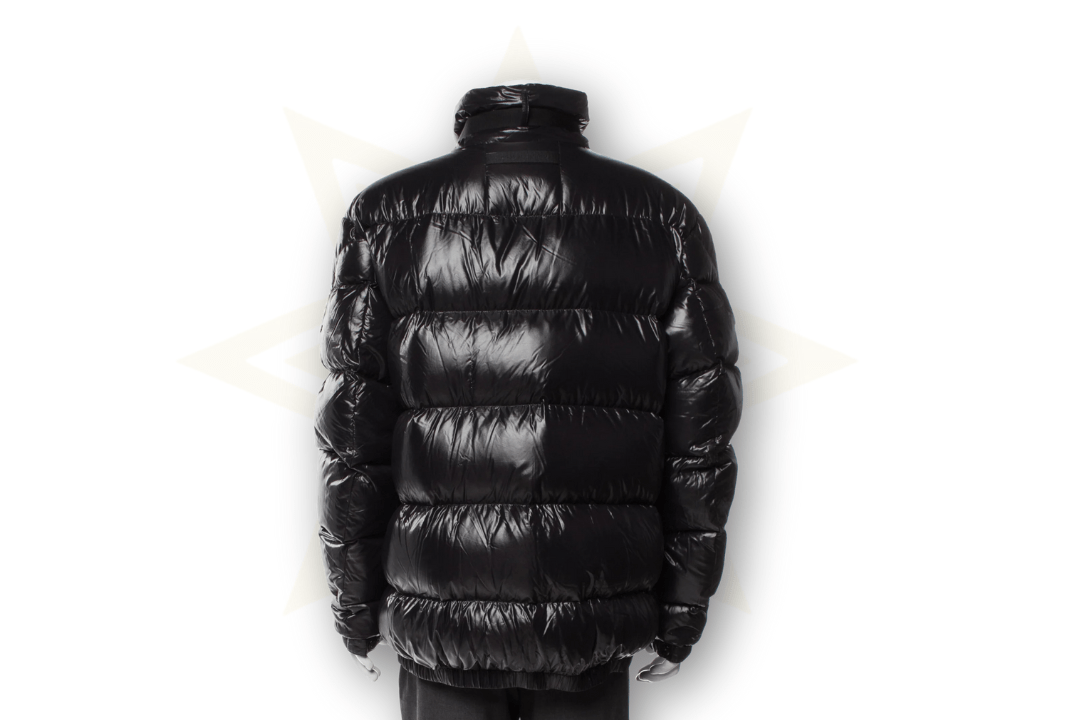 Moncler x 1017 Alyx 9SM – Piumino nero lucido Tagli XL - Etoilux