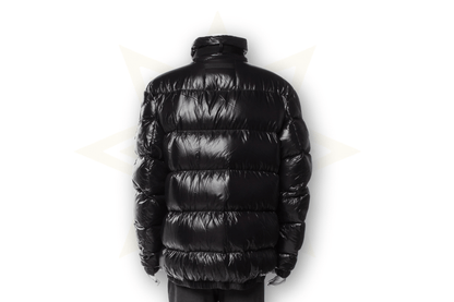 Moncler x 1017 Alyx 9SM – Piumino nero lucido Tagli XL - Etoilux