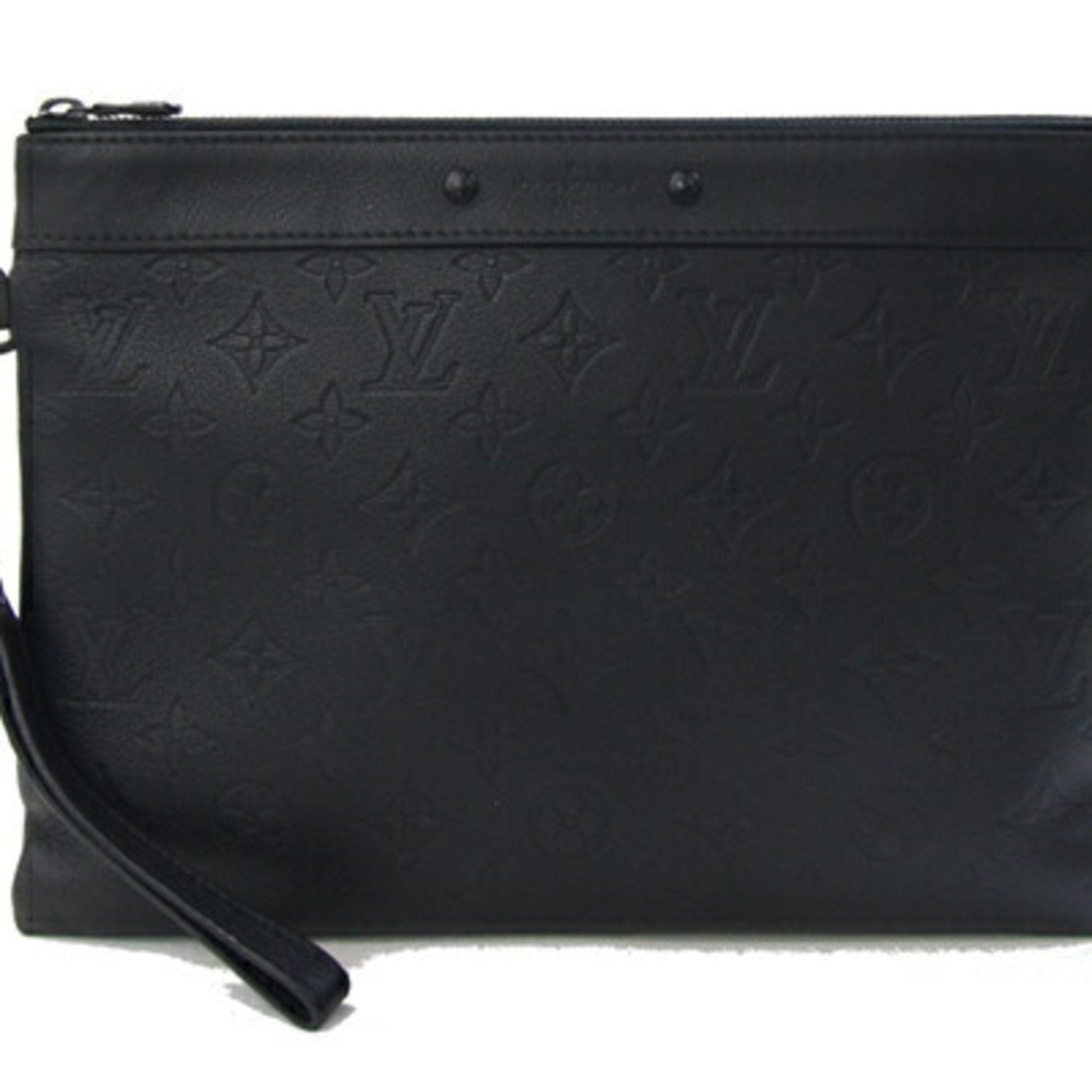 Louis Vuitton – Pochette Clutch Monogram Empreinte Black – Uomo/Unisex - Etoilux