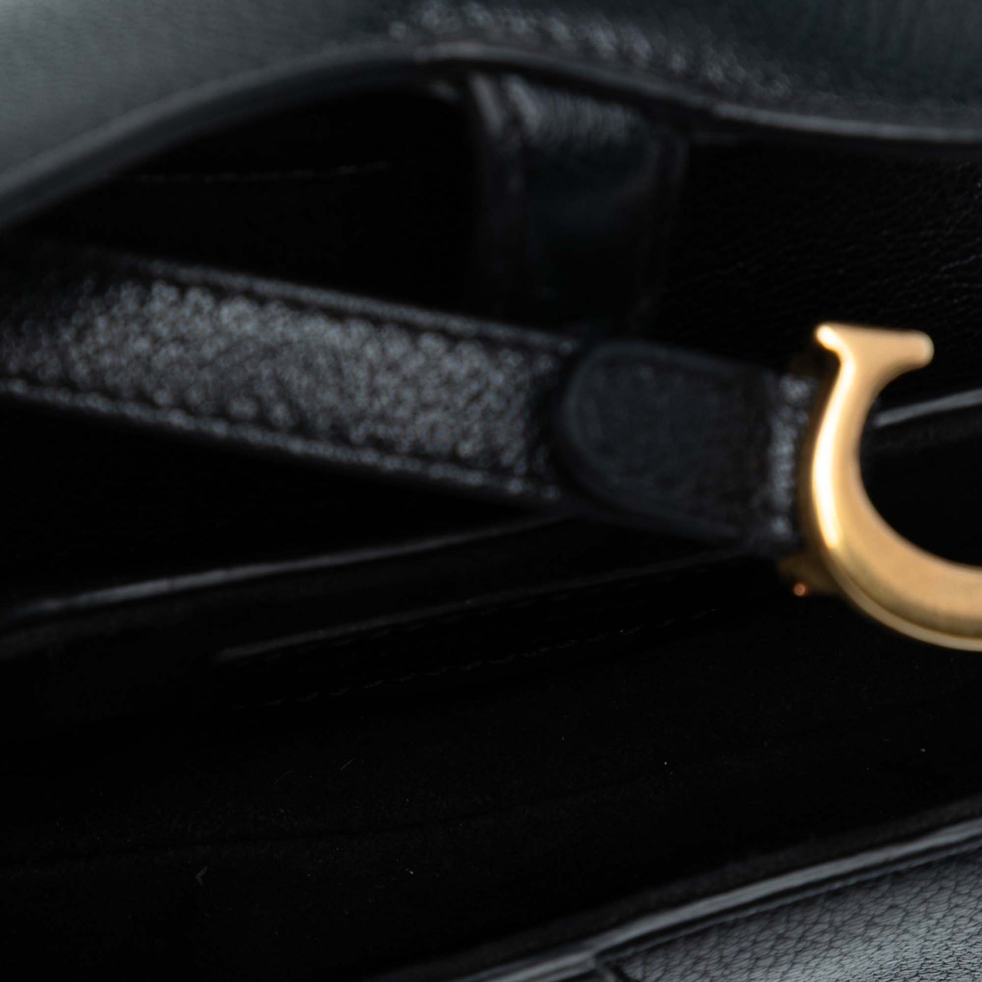 Dior Saddle Micro in Pelle di Capra Nera – 2021 - Etoilux