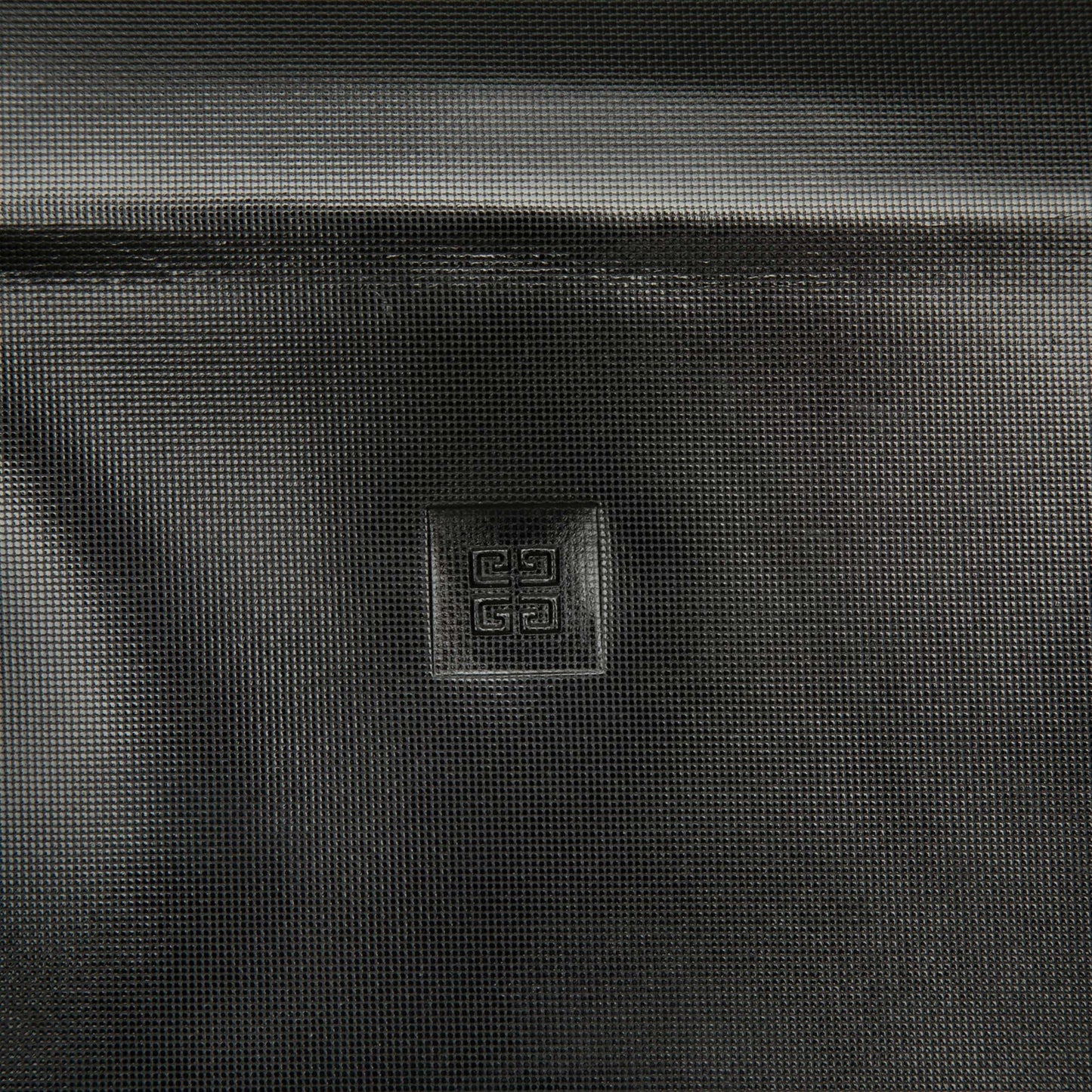 Givenchy Borsa a Mano Canvas Tecnico Nero con Logo 4G — Small - Etoilux