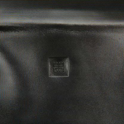 Givenchy Borsa a Mano Canvas Tecnico Nero con Logo 4G — Small - Etoilux