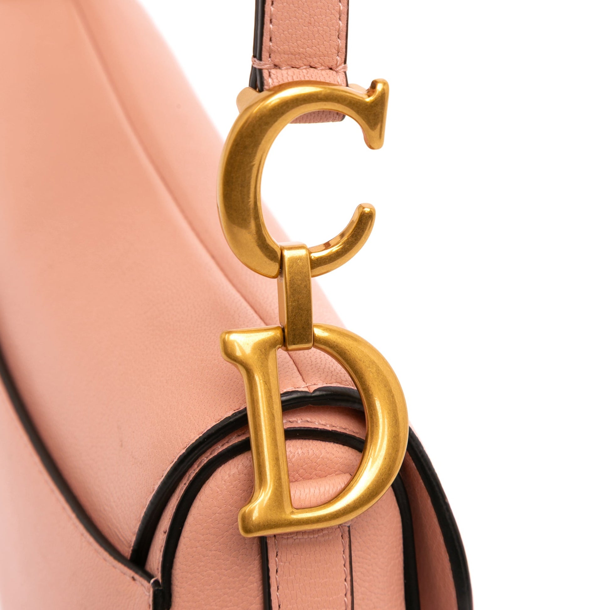 Christian Dior – Saddle Bag in Pelle Rosa Cipria – 2020 – Small - Etoilux