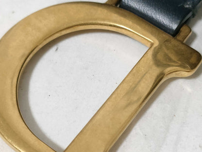 Christian Dior Saddle Medium – Tela Oblique Blu, Hardware Oro, con Tracolla Ricamata - Etoilux