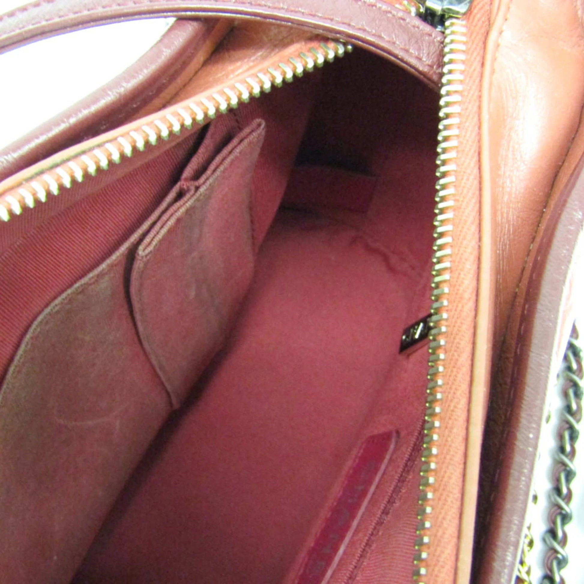 Chanel Gabrielle Hobo Small Vitello Invecchiato Bicolor Rosa/Bordeaux 2018 – 20 cm - Etoilux