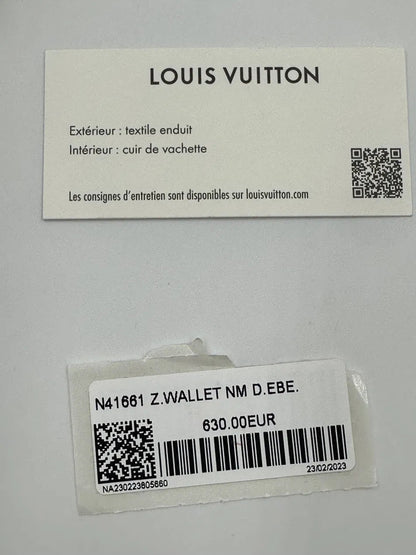 Louis Vuitton Portafoglio Zippy NM Damier Ebène 2023 - Etoilux