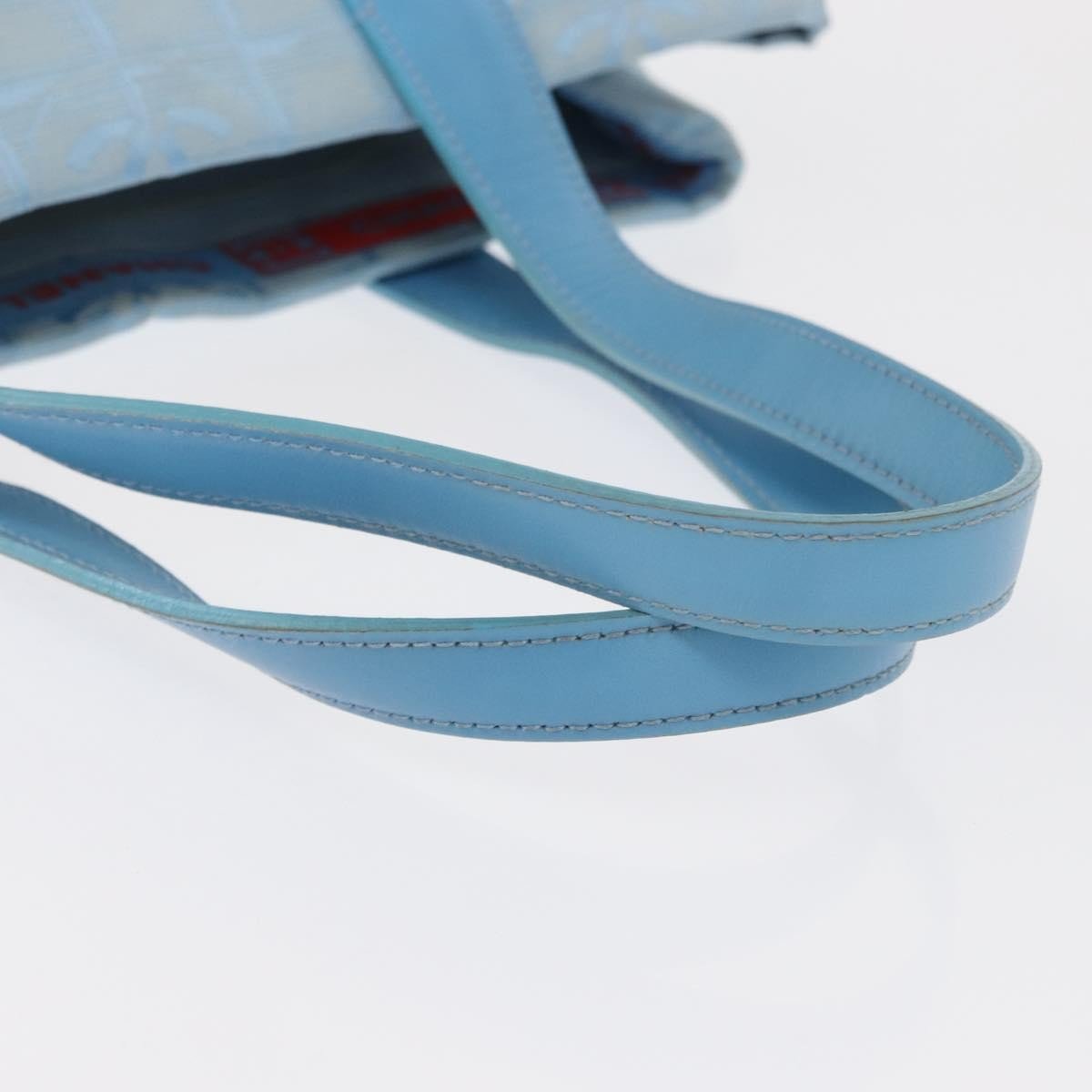 Chanel Travel Line Tote Media in Nylon – Blu Cielo - Etoilux