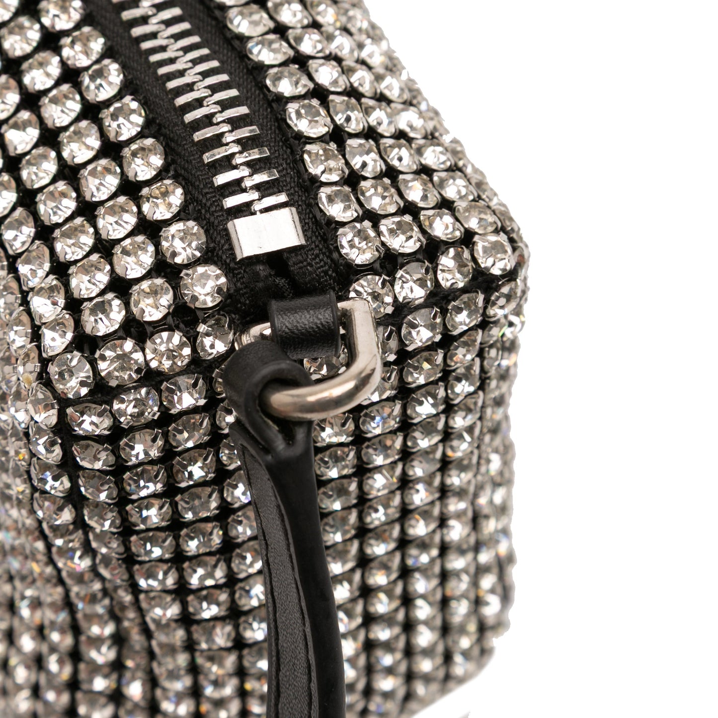 Alexander Wang Heiress Crystal Mesh Nero – 19 cm - Etoilux