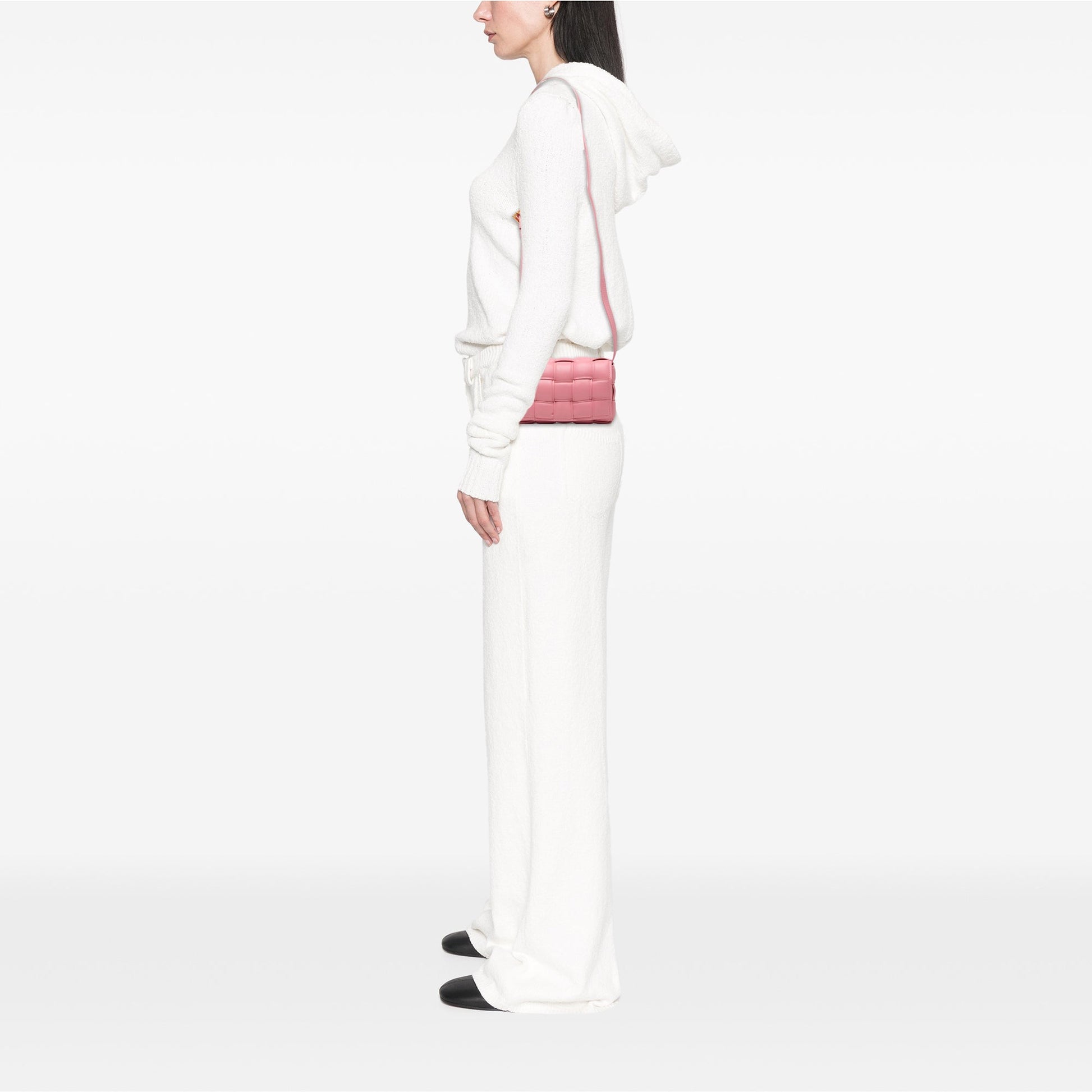 Bottega Veneta Padded Cassette Small Pelle Nappa Rosa – 18 cm - Etoilux