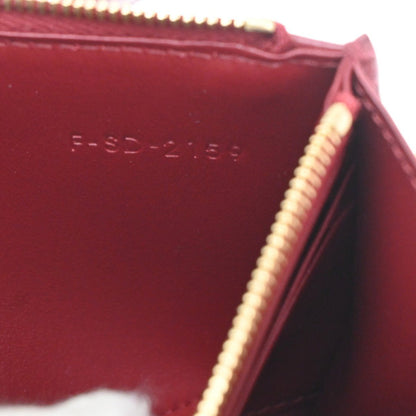 Céline C Wallet on Chain Pelle Bicolor Bordeaux/Rosso – 18,5 cm - Etoilux