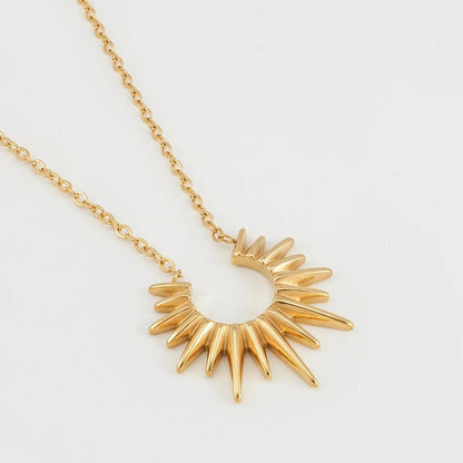 BEHI SUN STAR NECKLACE - Etoilux